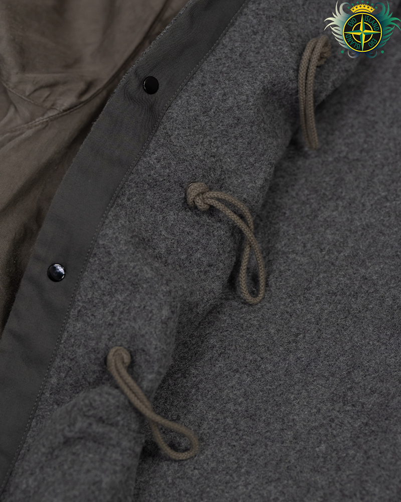 Stone Island 2005 Lino Mixed Field jacket Khaki - XL