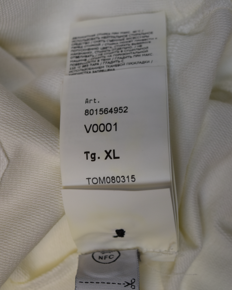 Stone Island Zip Up Jacket White detail view