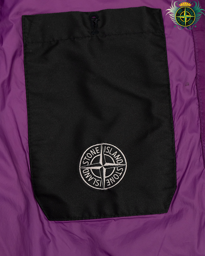 Stone Island Crinkle Reps NY Down Jacket Purple - L