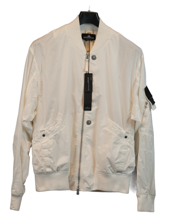 Stone Island Shadow project Hd Pelleovo Cotton- TC Bomber Jacket front view