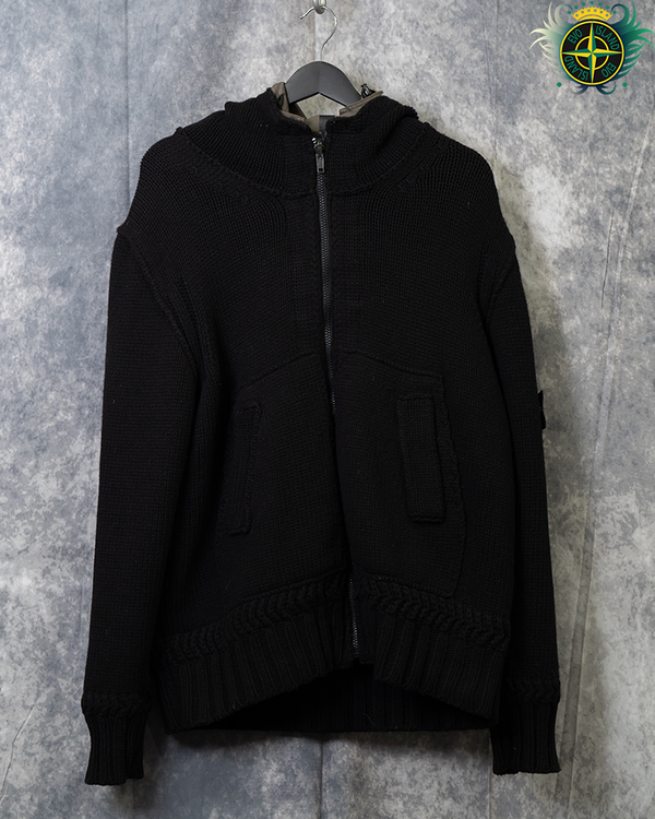 Stone Island Reversible President Knit Black - XL