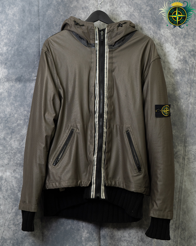 Stone Island Reversible President Knit Black - XL