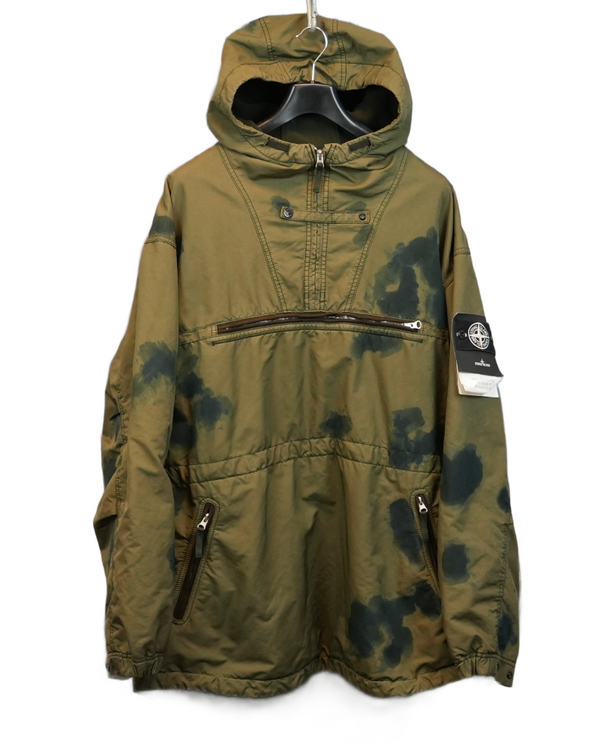 Stone Island Hand Painted David Tc 'Munich Edition' green front view
