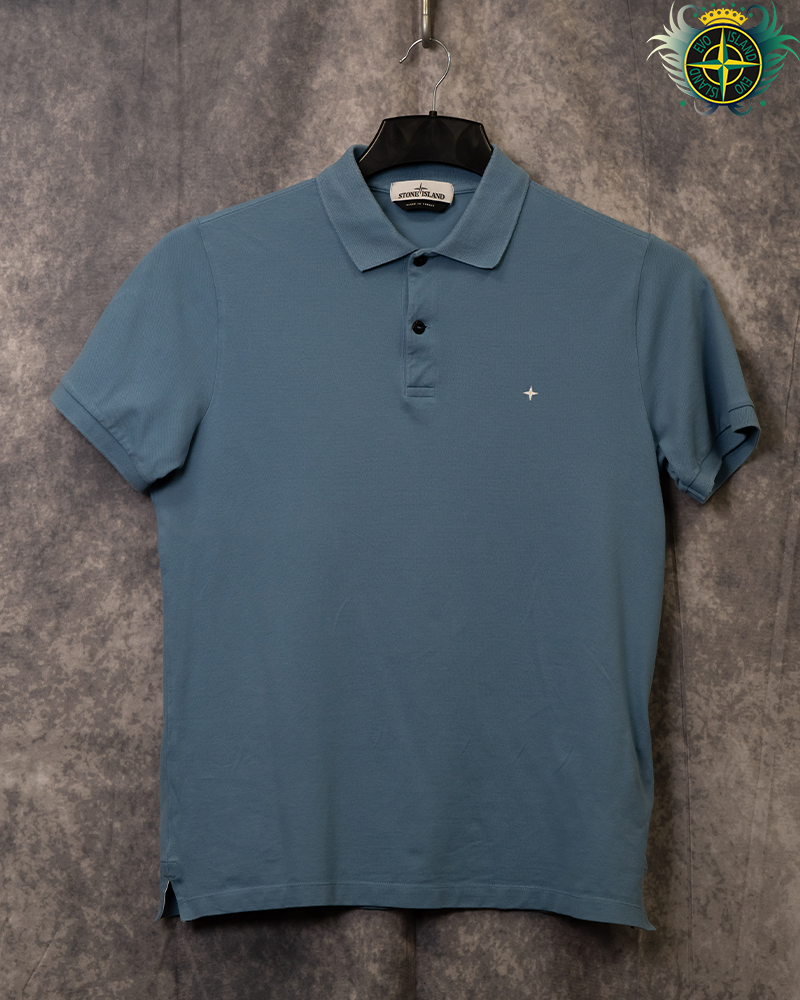 Stone Island Stelina Polo Shirt Blue - XL
