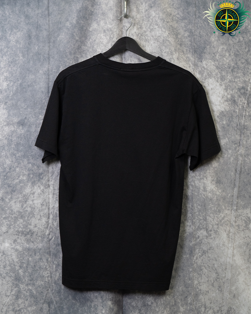 Stone Island Dissolving Logo T-shirt Black - M