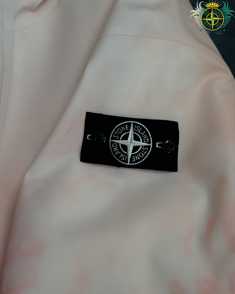 Stone Island Poly Strata Ice Jacket Pink - XL