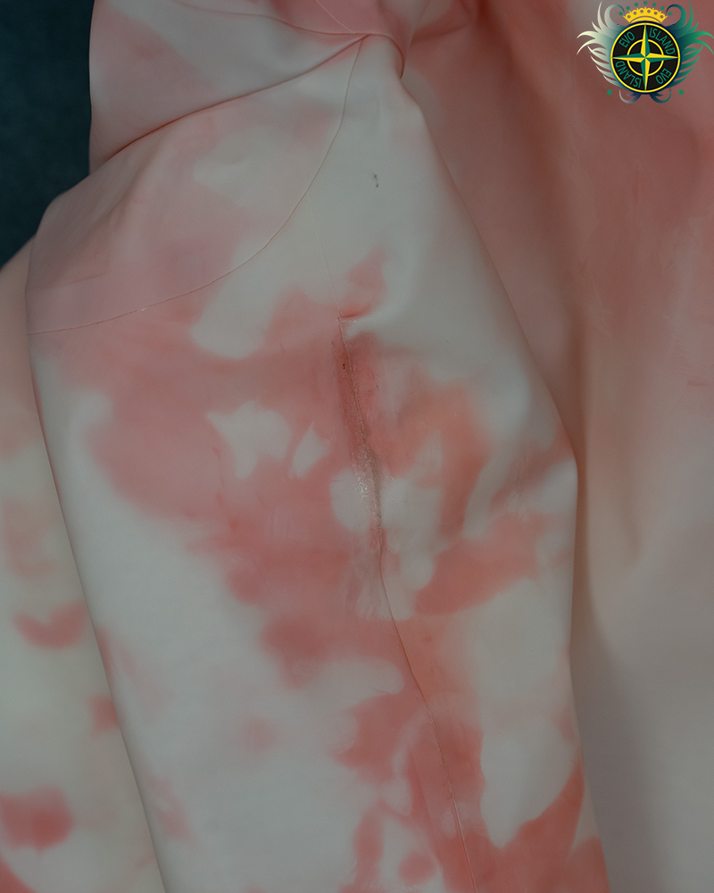 Stone Island Poly Strata Ice Jacket Pink - L