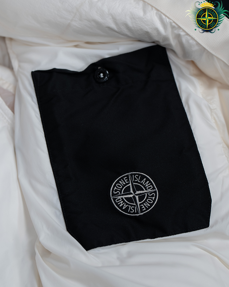 Stone Island Poly Strata Ice Jacket Pink - XL