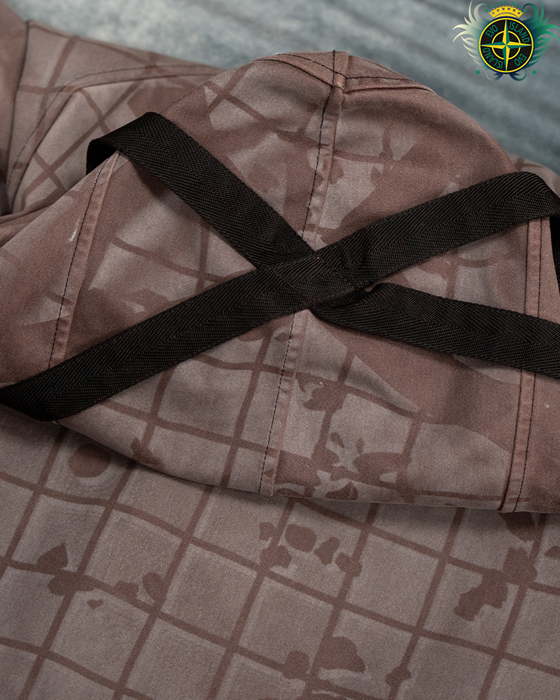 Stone Island Tela Flock-TC With Ghille Laser Camo Jacket Pink - XL