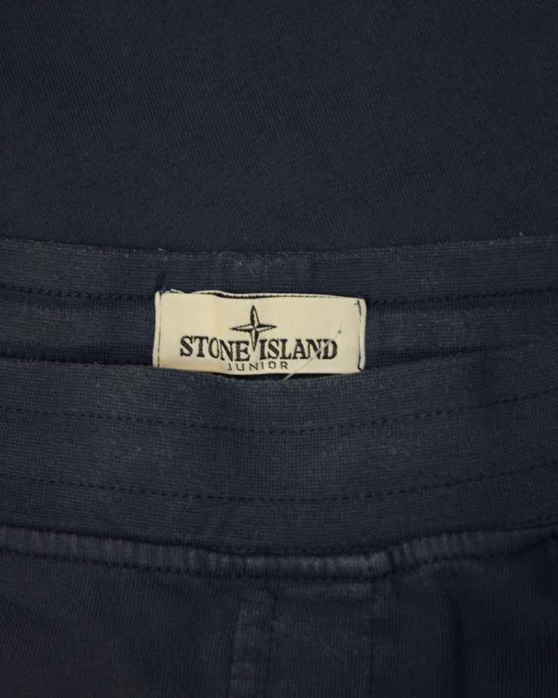 Stone island Junior Joggers blue detail view