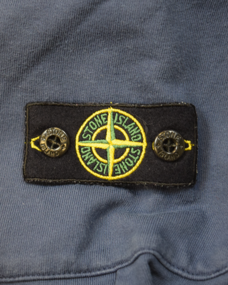 Stone island Junior Joggers blue detail view