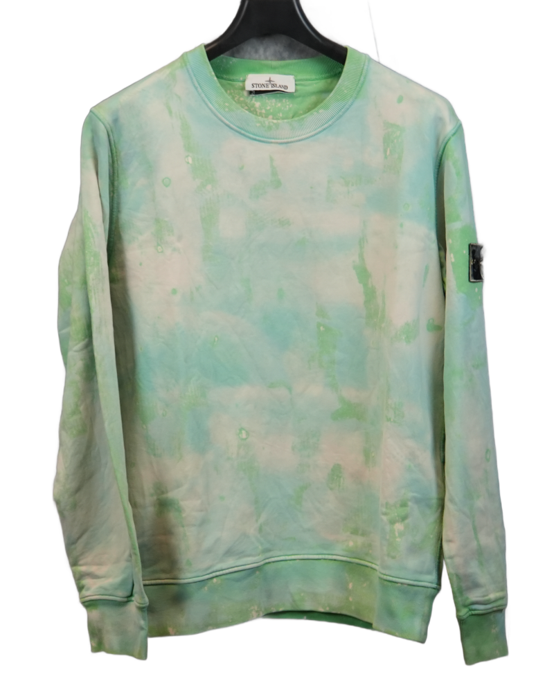 stone island X Snowbeast crewneck Custom front view