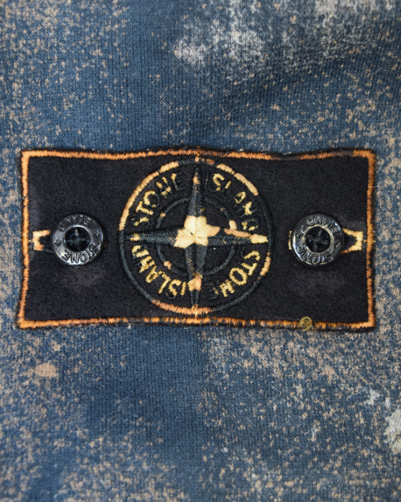 stone Island x Snowbeast Crewneck Grey detail view
