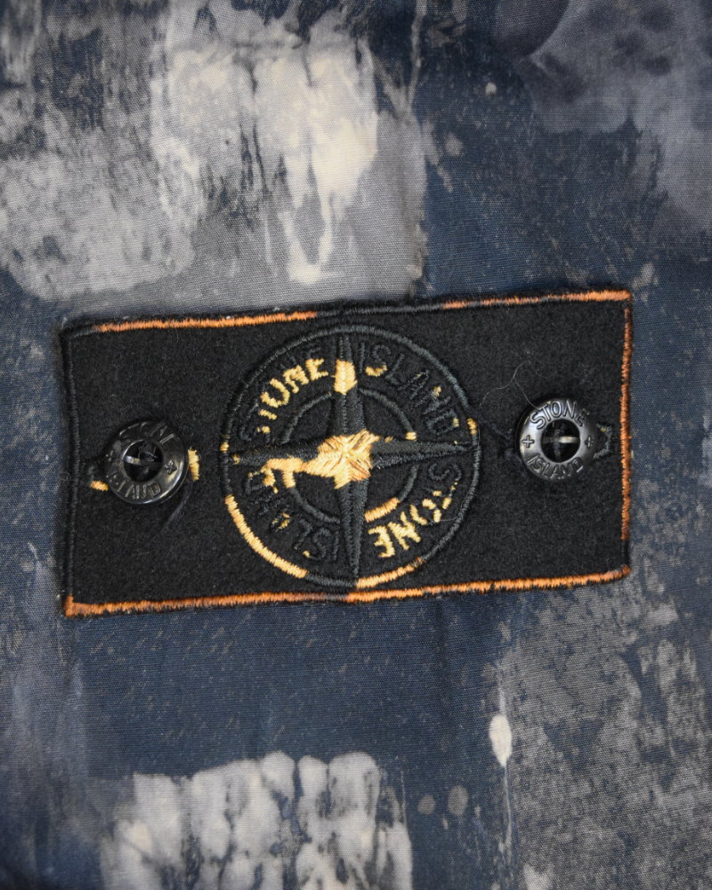 Stone Island X Snowbeast Cotton Overshirt Black detail view