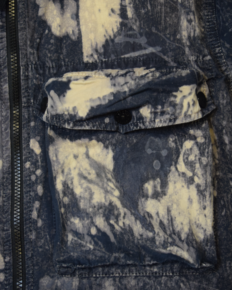 Stone Island X Snowbeast Cotton Overshirt Black detail view