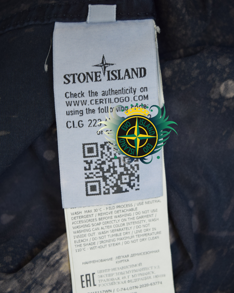 Stone Island X Snowbeast Cotton Overshirt Black detail view
