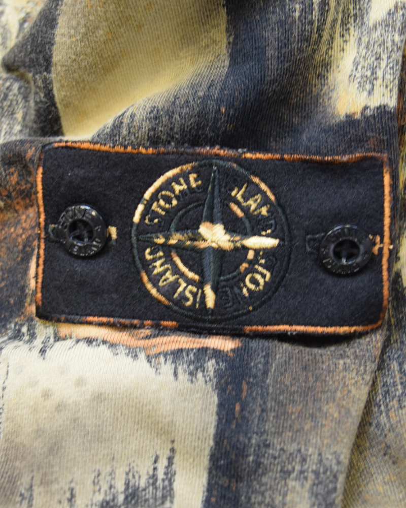 Stone Island X Snowbeast Crewneck black detail view
