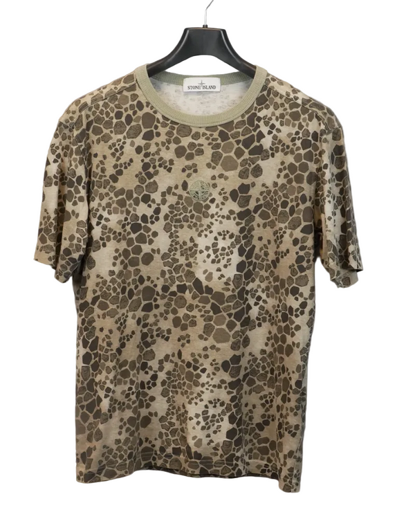Stone Island Aligator Camo T-Shirt Camo front view
