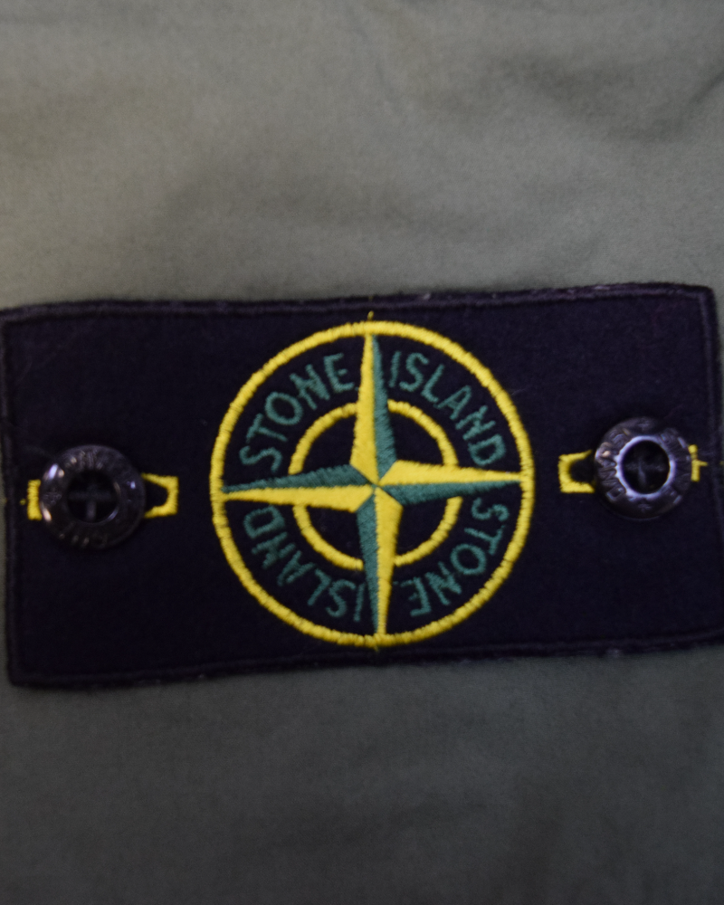 Stone Island Cuffed Cargos Green detail view