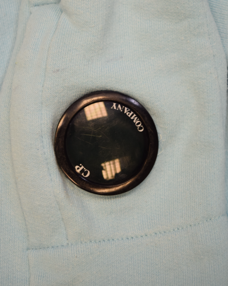 C.P. Company Kids Crewneck Blue detail view