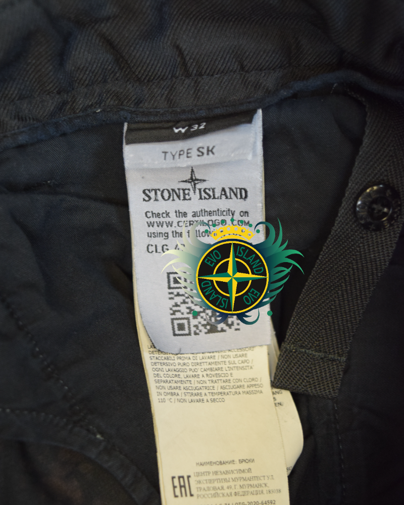 Stone Island X Snowbeast Cargo Trousers detail view