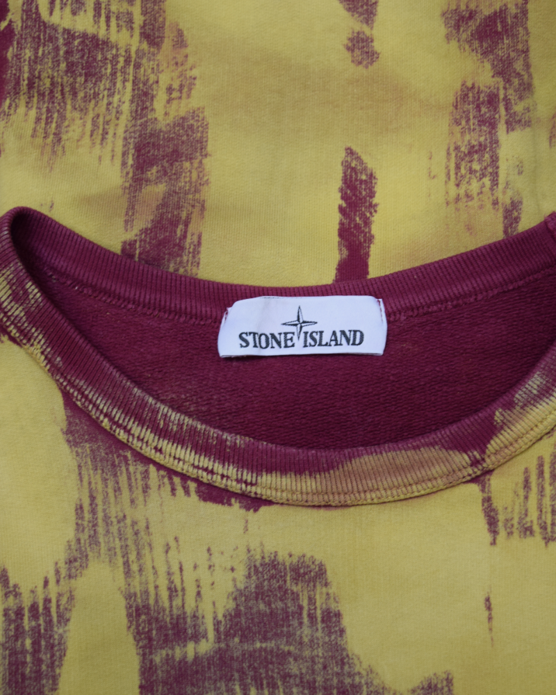 Stone island X Snowbeast Crewneck back view