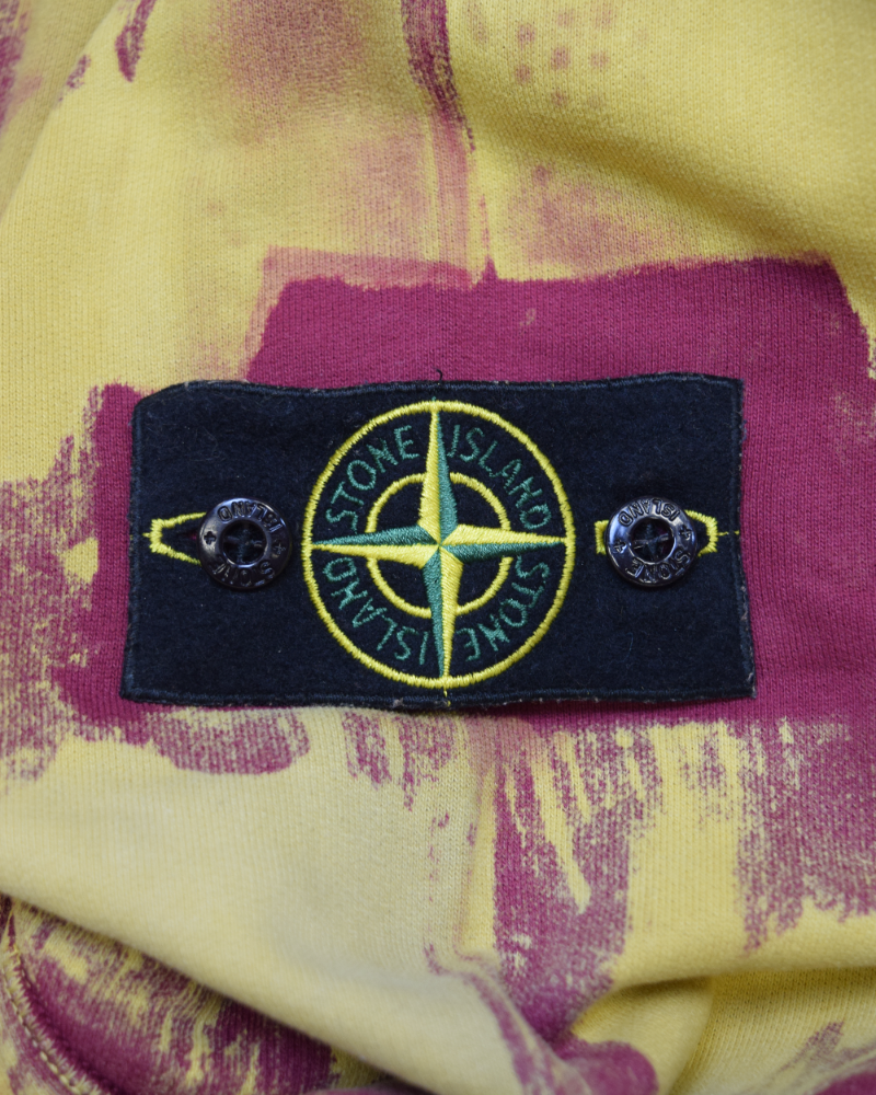 Stone island X Snowbeast Crewneck detail view