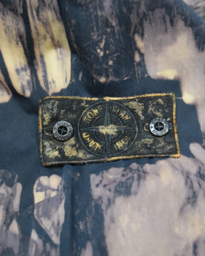 Stone Island X Snowbeast Cotton overshirt detail view