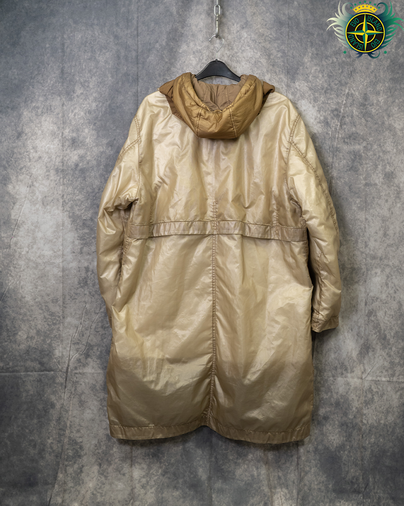 Stone Island Glass Cover-TC Coat Khaki - M