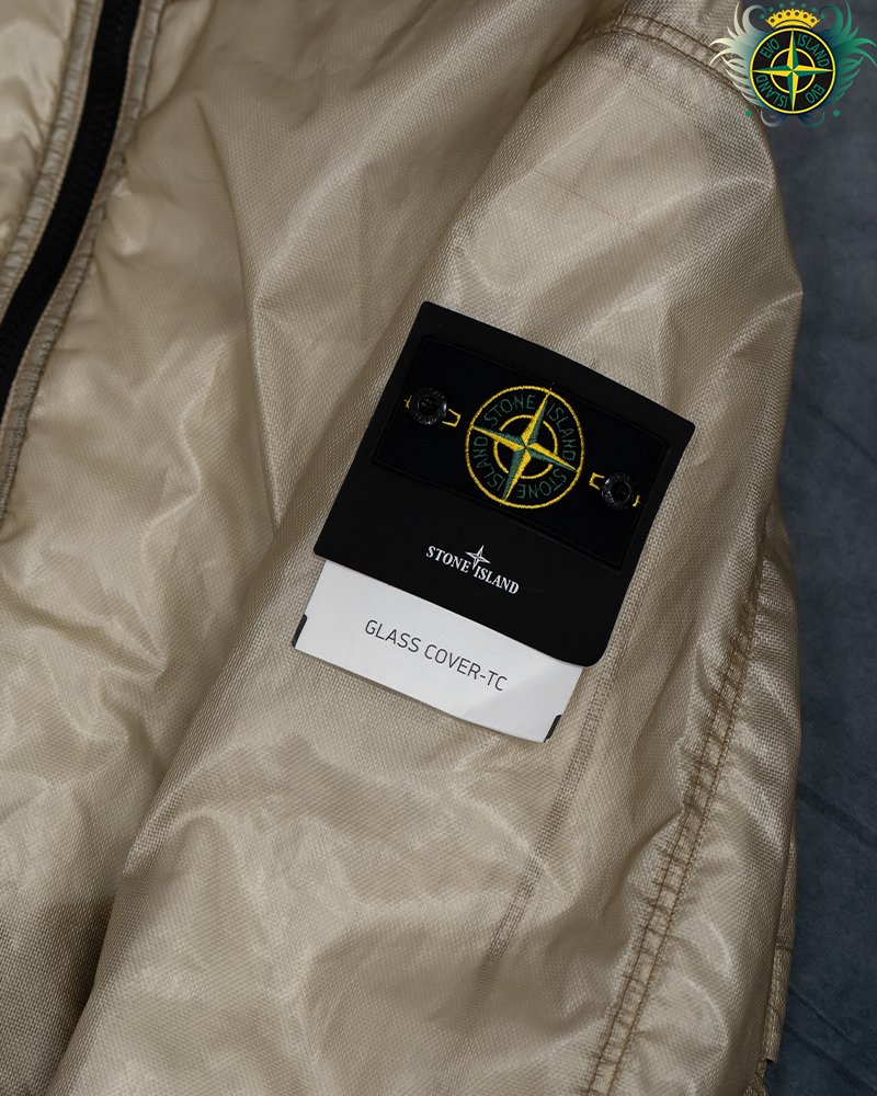 Stone Island Glass Cover-TC Coat Khaki - M