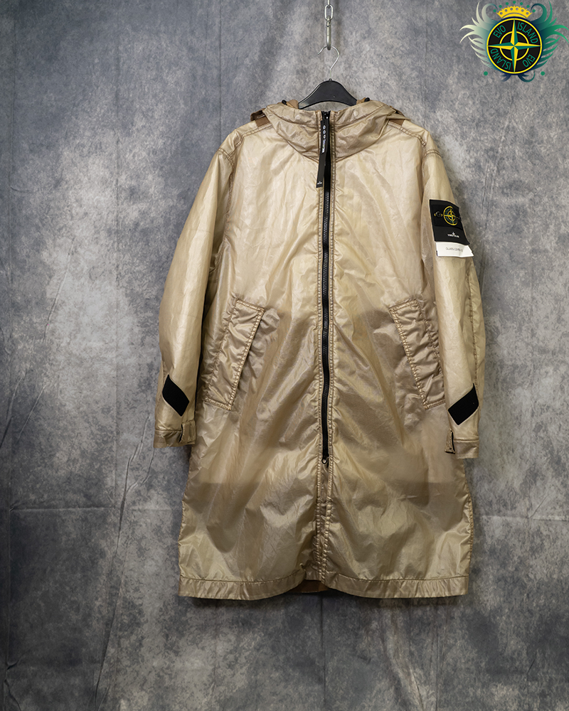 Stone Island Glass Cover-TC Coat Khaki - M