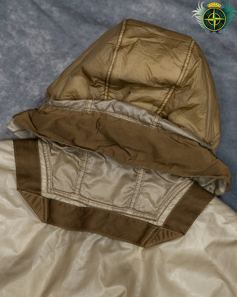 Stone Island Glass Cover-TC Coat Khaki - M