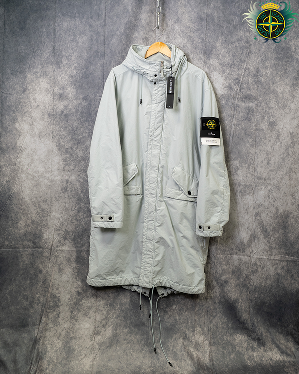 Stone Island David Light-TC With Micropile Jacket Pearl Grey - 3XL
