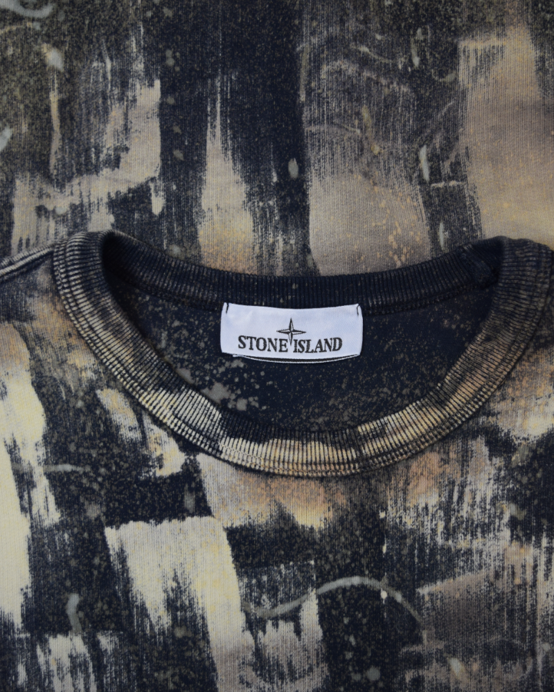 stone island X Snowbeast Crewneck detail view