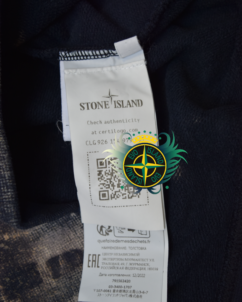 stone island X Snowbeast Crewneck detail view