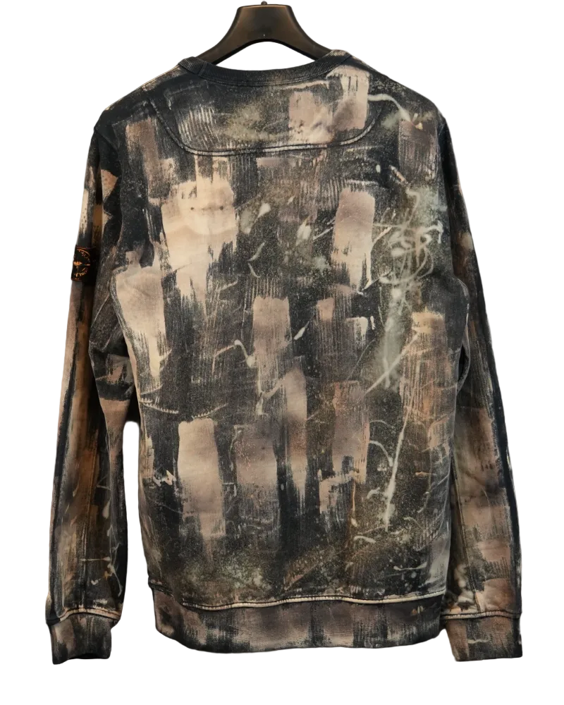 stone island X Snowbeast Crewneck back view
