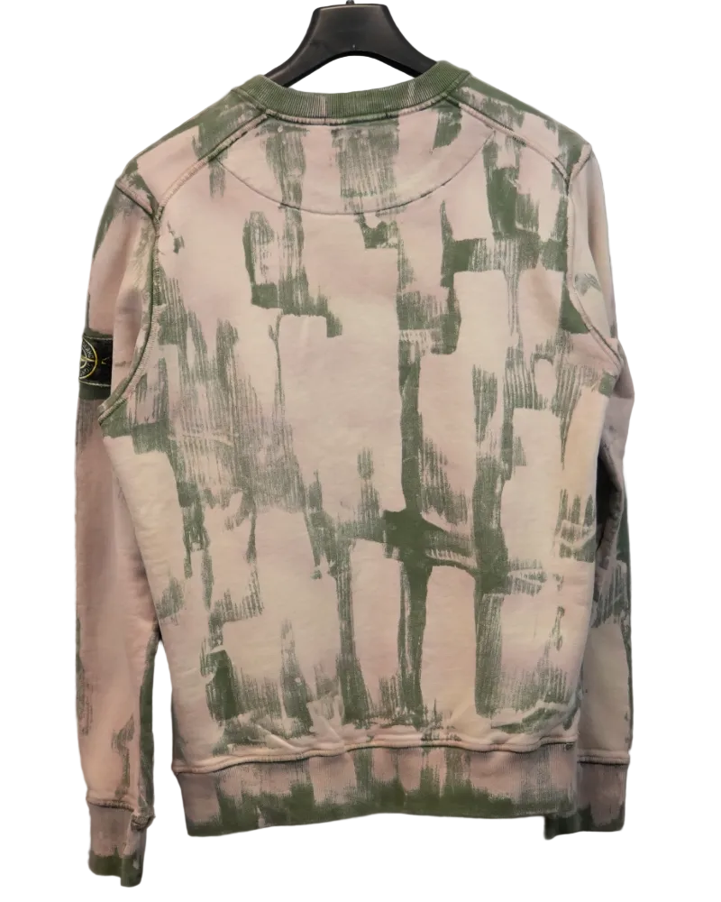 stone island X Snowbeast Crewneck back view