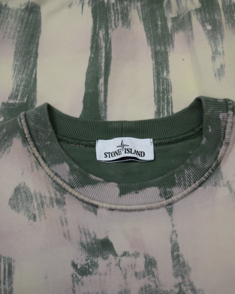 stone island X Snowbeast Crewneck detail view