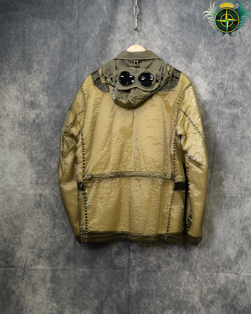 C.P Company Kan-D Sherpa Lined Goggle Jacket Green - 52/XL