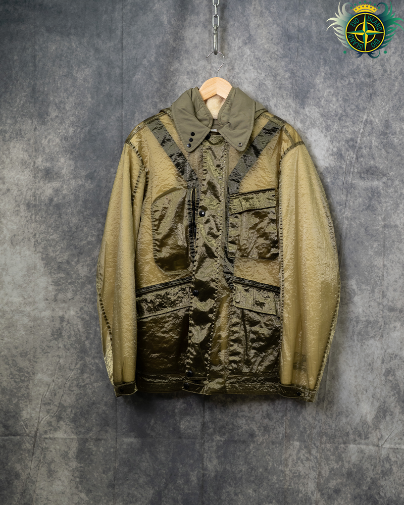 C.P Company Kan-D Sherpa Lined Goggle Jacket Green - 52/XL