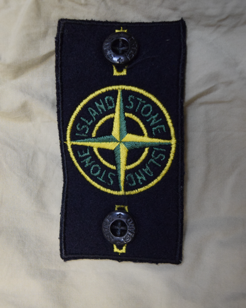Stone Island Cuffed Cargos Ivory detail view