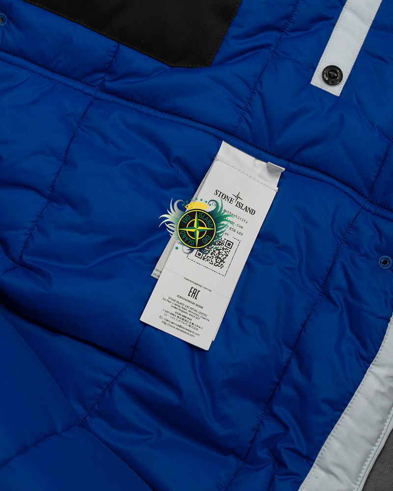Stone Island Special Process Thermosensitive Ice Jacket Light Blue - M