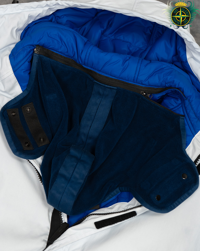 Stone Island Special Process Thermosensitive Ice Jacket Light Blue - M