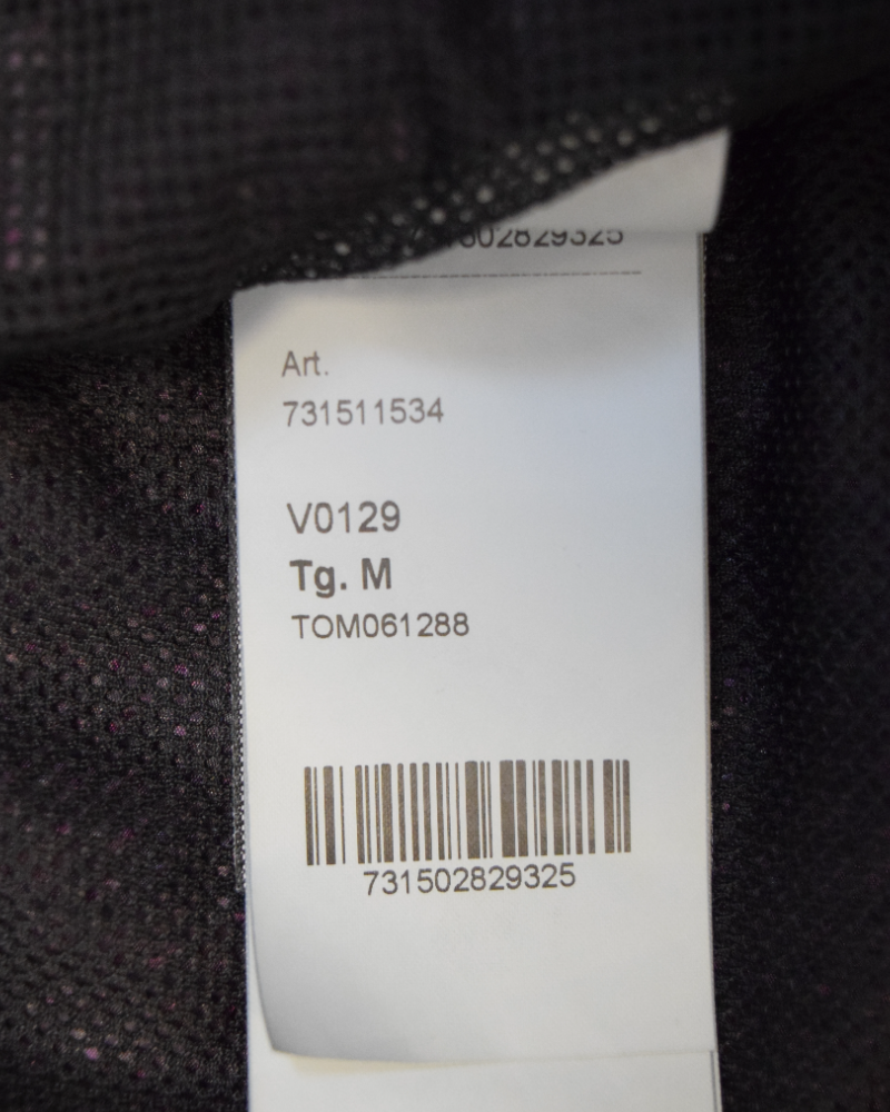 Stone Island Poly Colour Frame Nylon Metal Zipped Overshirt Purple detail view