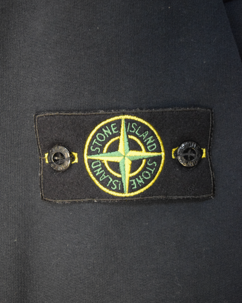 Stone Island Crewneck Sweatshirt Navy Blue detail view