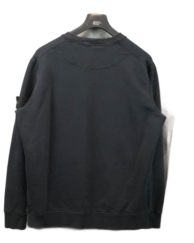 Stone Island Crewneck Sweatshirt Navy Blue back view