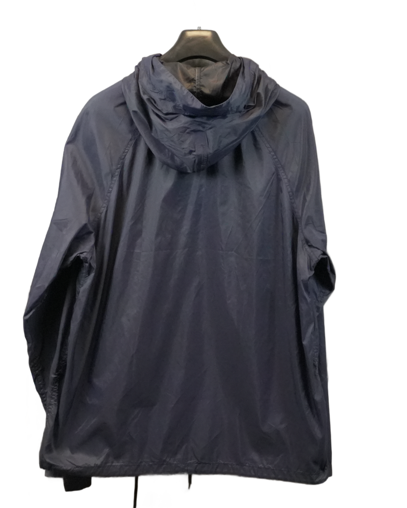 Stone Island Ultra Light Weight Windbreaker Navy Blue back view