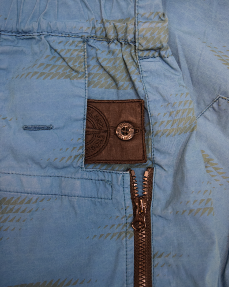 Stone Island Shadow Project Bermuda Shorts Blue detail view