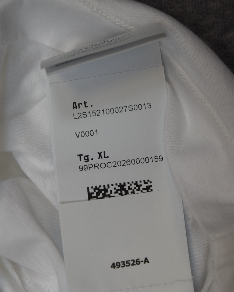 Stone Island Patch Project Cotton Jersey T-Shirt White detail view