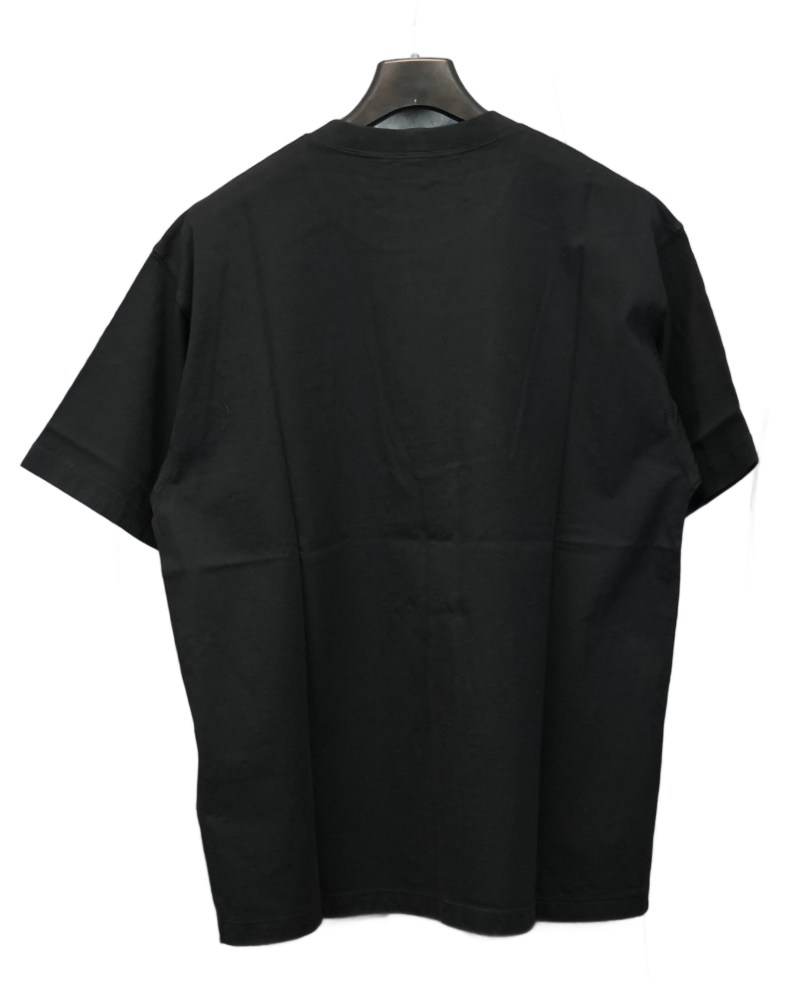 Stone Island Patch Project Organic Cotton T-Shirt Black back view